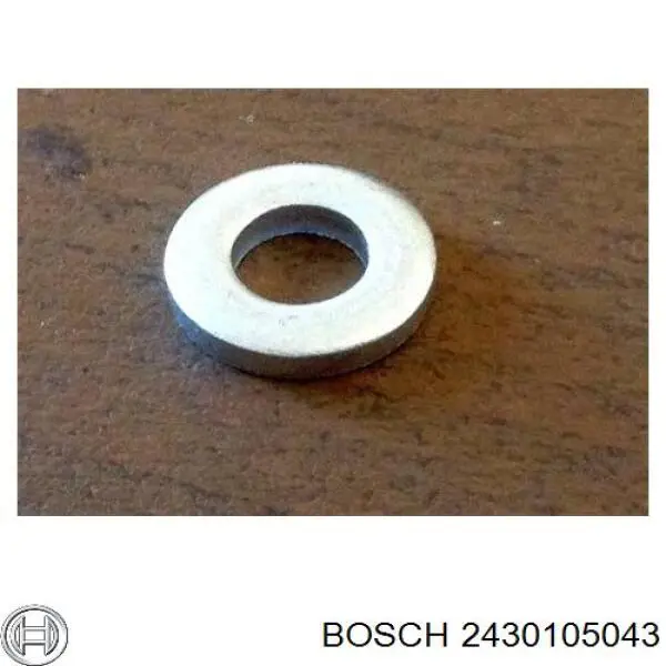 Anel (arruela) do injetor de ajuste 2430105043 Bosch