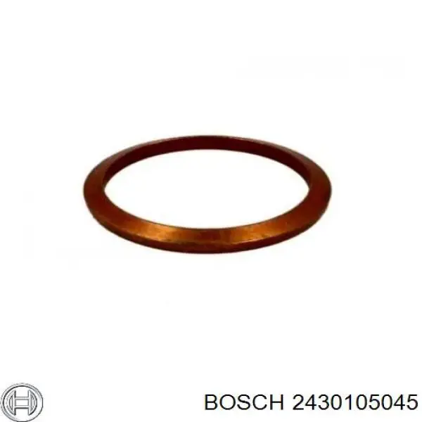 Compre 2430105045 Bosch Anel (arruela) do injetor de ajuste