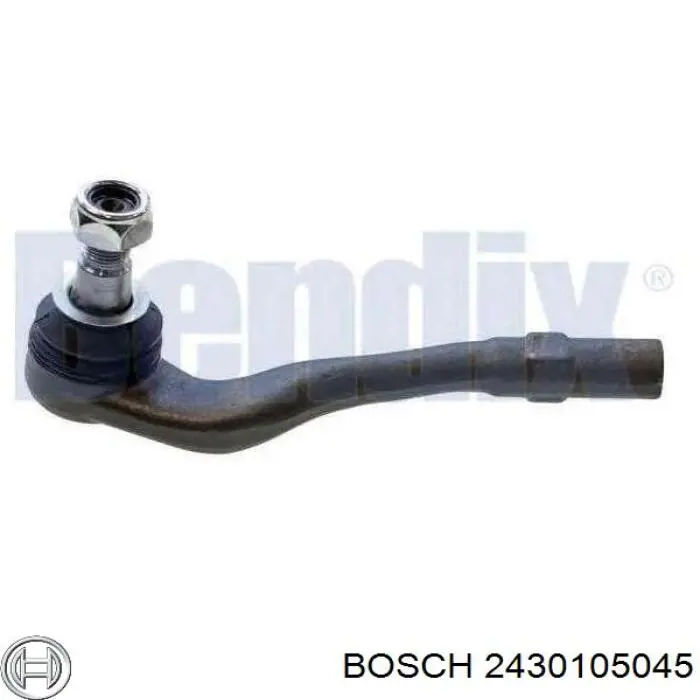 2430105045 Bosch Anel (arruela) do injetor de ajuste