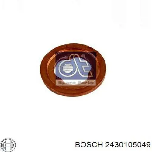 Anel (arruela) do injetor de ajuste Bosch 2430105049 preço, a partir de 1,71 USD
