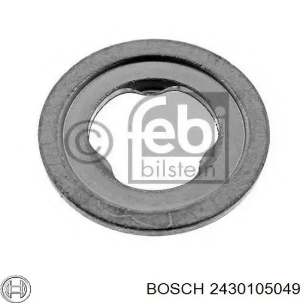 Anel (arruela) do injetor de ajuste 2430105049 Bosch