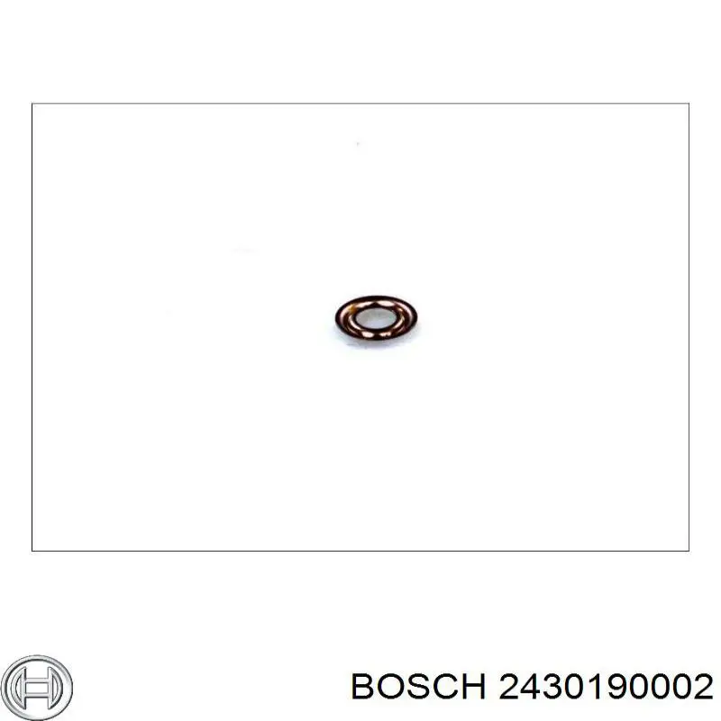 2430190002 Bosch Arruela do injetor superior