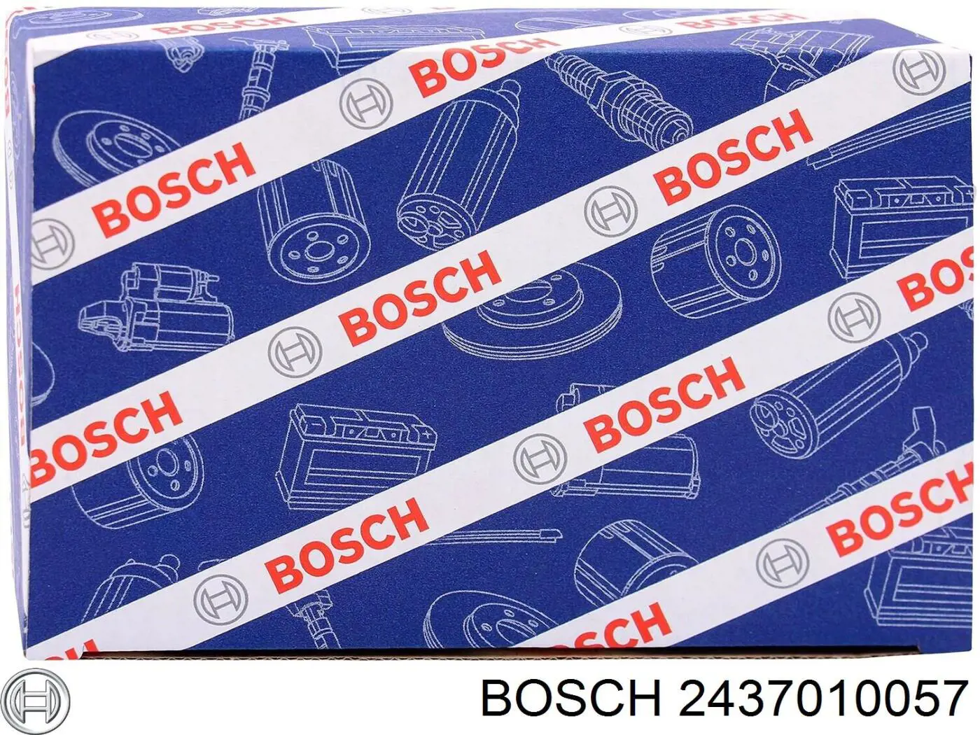 2437010057 Bosch Pulverizador de diesel do injetor