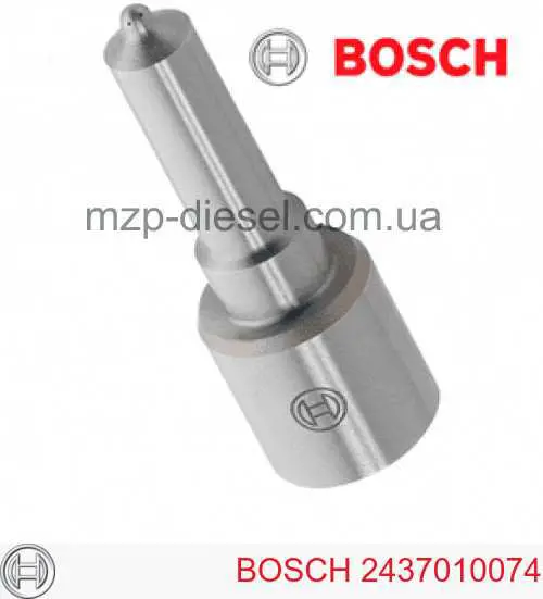 2437010074 Bosch Pulverizador de diesel do injetor