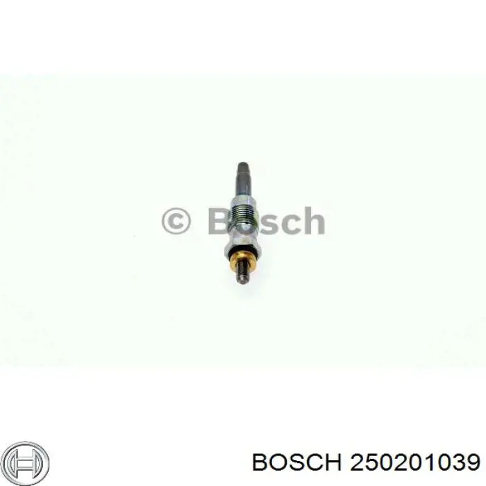 Vela de incandescência Bosch 250201039