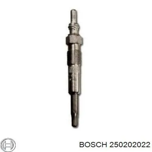 Vela de incandescência Bosch 250202022 preço, a partir de 21,47 USD