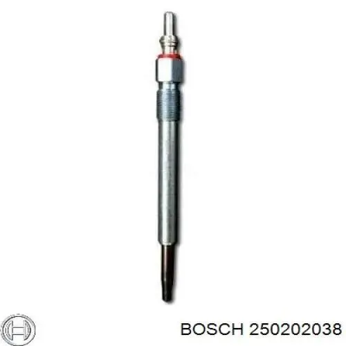 250202038 Bosch Vela de incandescência