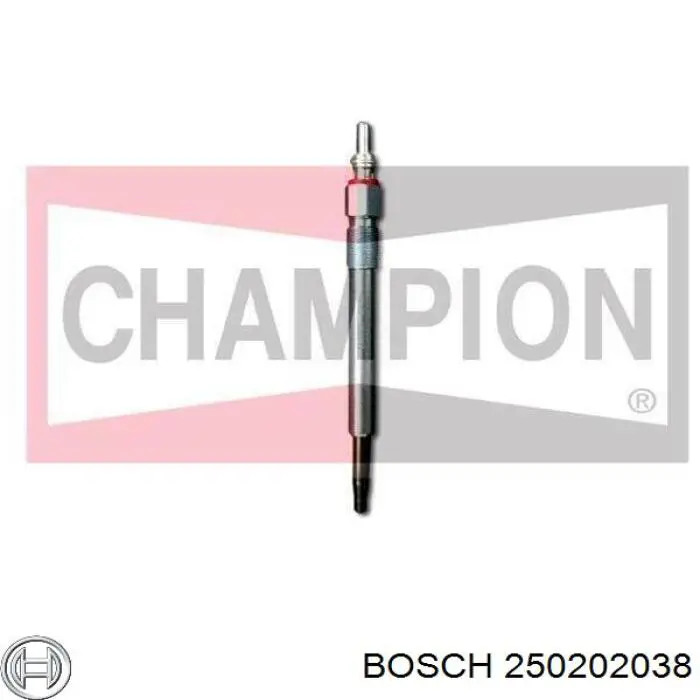 Vela de incandescência Bosch 250202038 preço, a partir de 23,50 USD