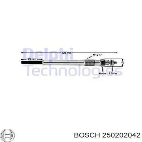 Compre 250202042 Bosch Vela de incandescência