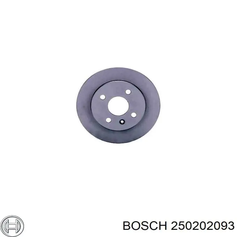 Vela de incandescência 250202093 Bosch