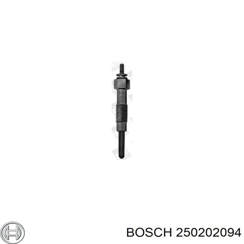 Vela de incandescência Bosch 250202094 preço, a partir de 17,54 USD