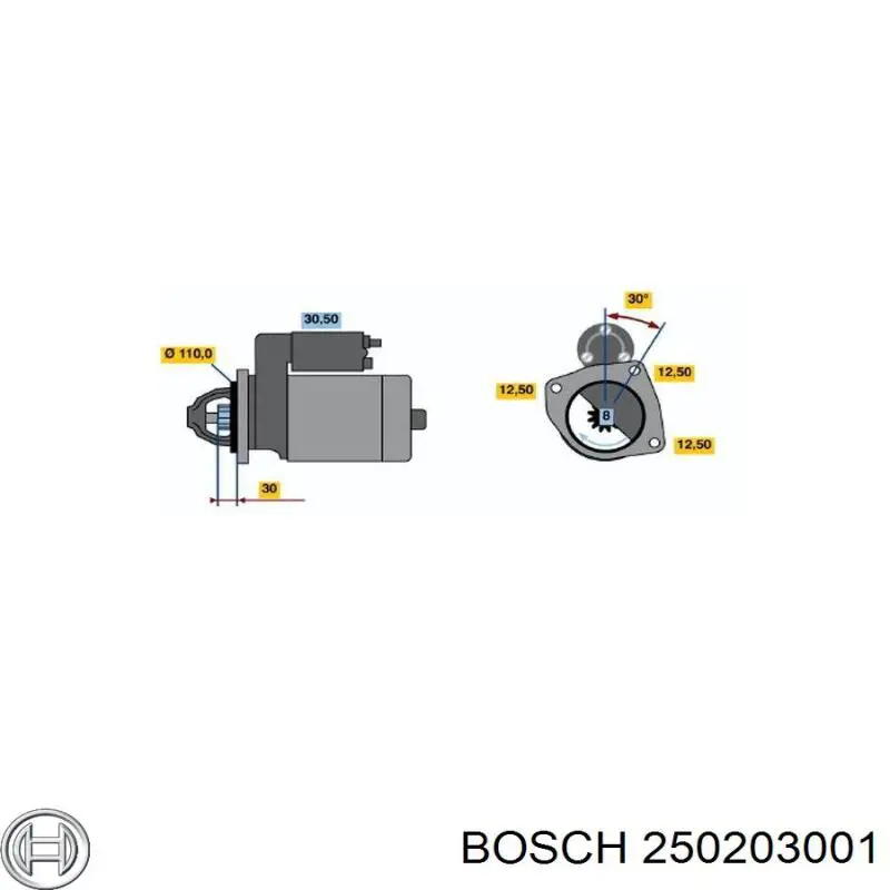 Vela de incandescência Bosch 250203001 preço, a partir de 24,83 USD