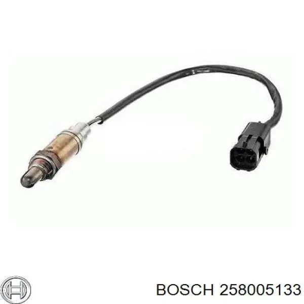 258005133 Bosch Sonda lambda, sensor de oxigênio até o catalisador