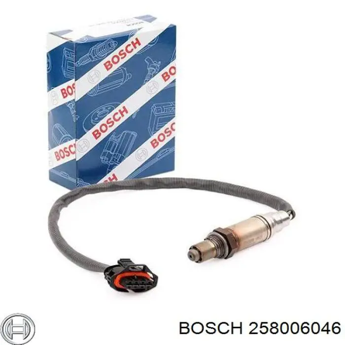 258006046 Bosch Sonda lambda, sensor de oxigênio depois de catalisador