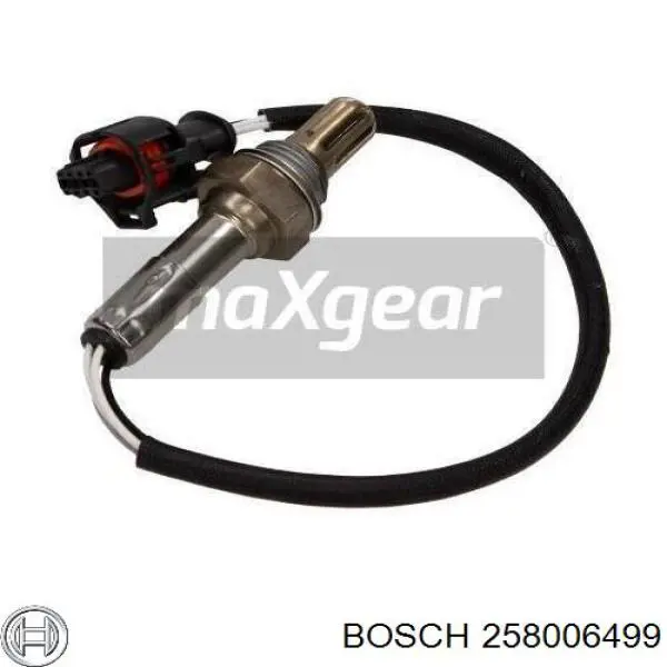Sonda lambda, sensor de oxigênio depois de catalisador 258006499 Bosch