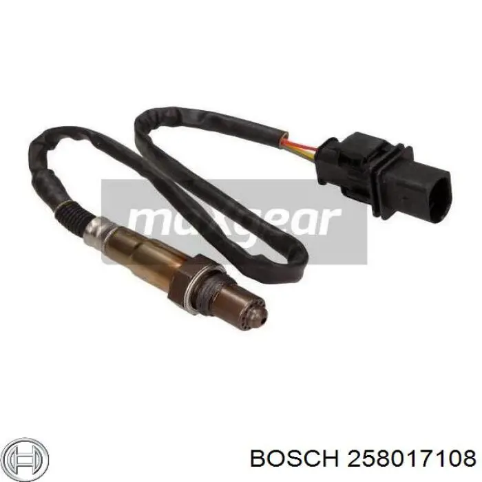 Sonda lambda, sensor de oxigênio até o catalisador Bosch 258017108 preço, a partir de 128,99 USD
