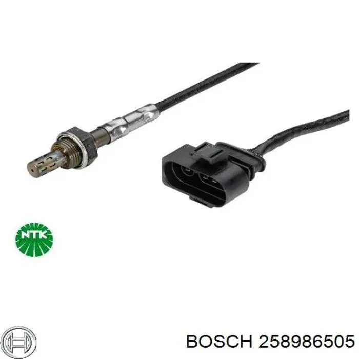 Sonda lambda, sensor de oxigênio depois de catalisador Bosch 258986505 preço, a partir de 55,96 USD
