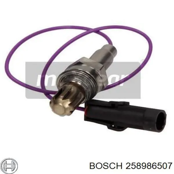 258986507 Bosch Sonda lambda, sensor de oxigênio