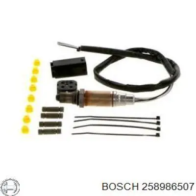 Sonda lambda, sensor de oxigênio 258986507 Bosch