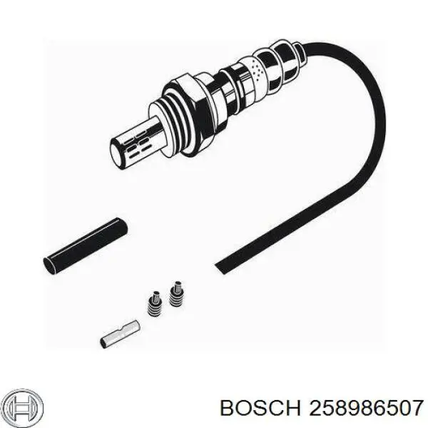 Sonda lambda, sensor de oxigênio Bosch 258986507 preço, a partir de 56,23 USD