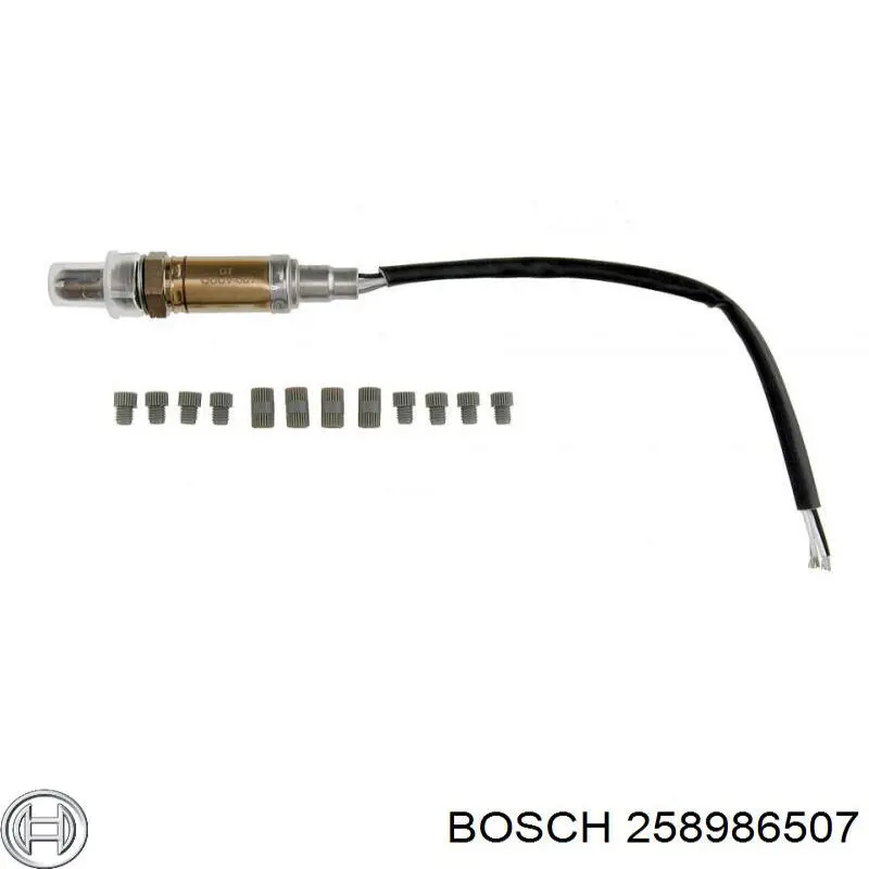 258986507 Bosch Sonda lambda, sensor de oxigênio