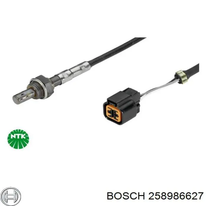 258986627 Bosch Sonda lambda, sensor de oxigênio