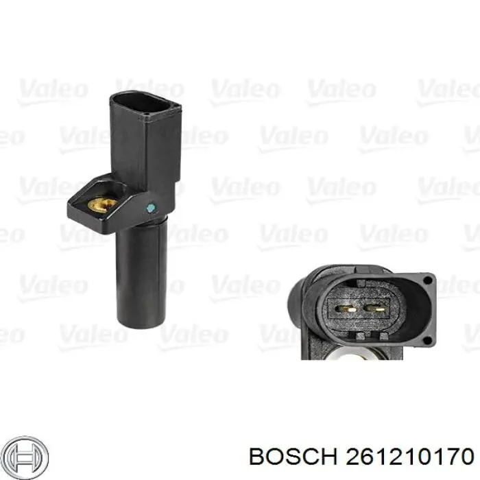 261210170 Bosch Sensor de posição (de revoluções) de cambota