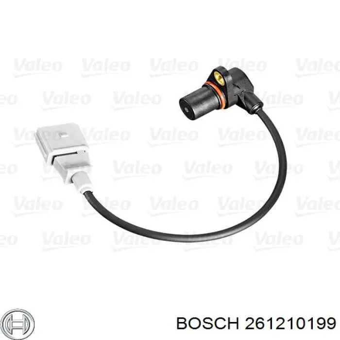 Sensor de posição (de revoluções) de cambota Bosch 261210199 preço, a partir de 32,41 USD