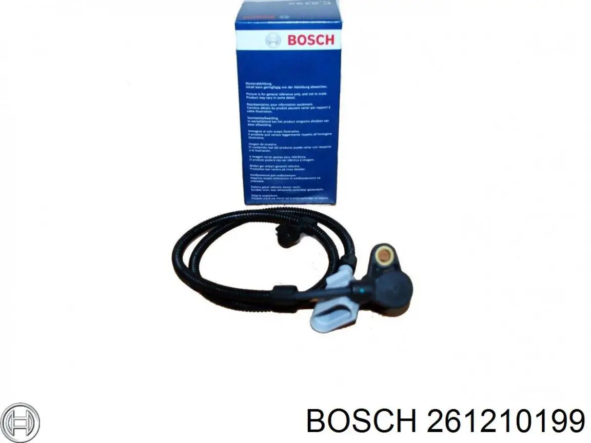 261210199 Bosch Sensor de posição (de revoluções) de cambota