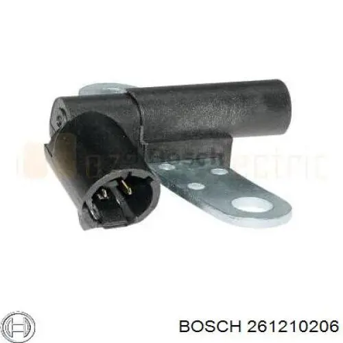 Sensor de posição (de revoluções) de cambota 261210206 Bosch
