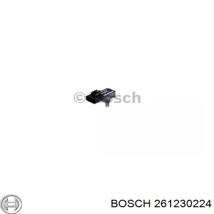 Compre 261230224 Bosch Sensor de pressão no coletor de admissão, MAP