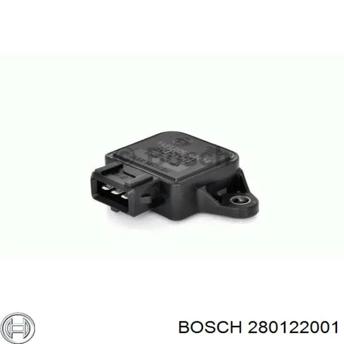 Sensor de posição da válvula de borboleta (potenciômetro) Bosch 280122001 preço, a partir de 40,69 USD