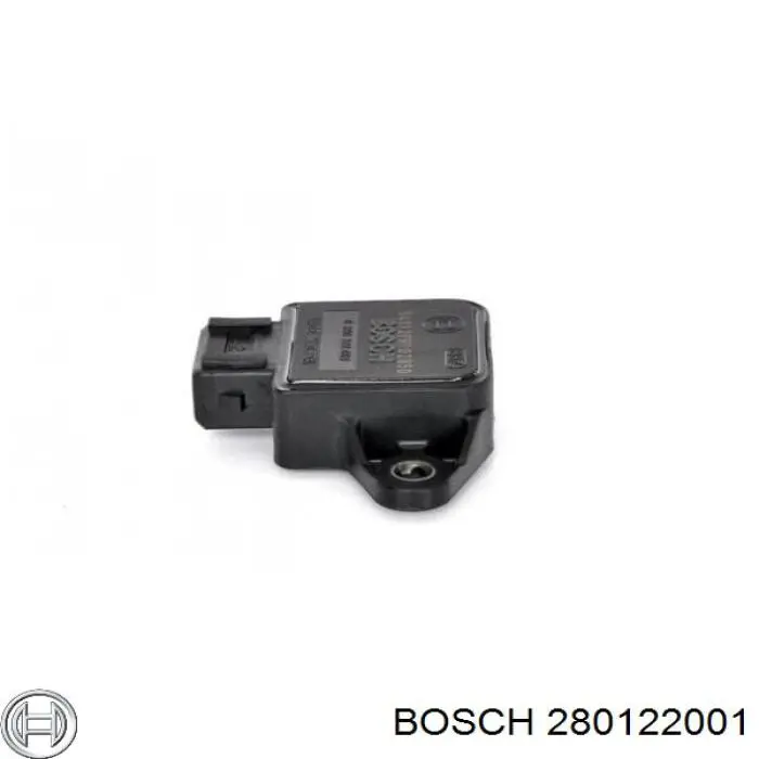 Sensor de posição da válvula de borboleta (potenciômetro) 280122001 Bosch