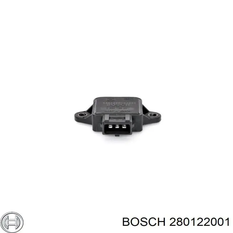 Sensor de posição da válvula de borboleta (potenciômetro) Bosch 280122001 preço, a partir de 40,69 USD