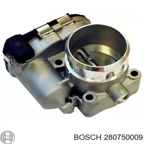 280750009 Bosch Válvula de borboleta montada