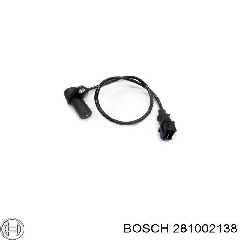 Compre 281002138 Bosch Sensor de posição (de revoluções) de cambota