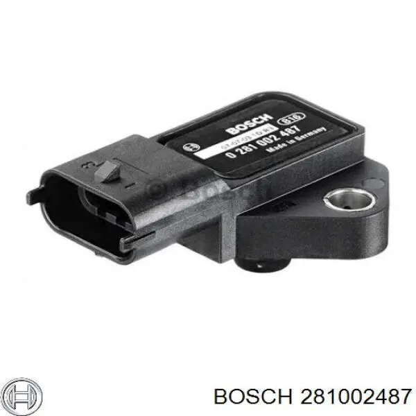 281002487 Bosch Sensor de pressão no coletor de admissão, MAP