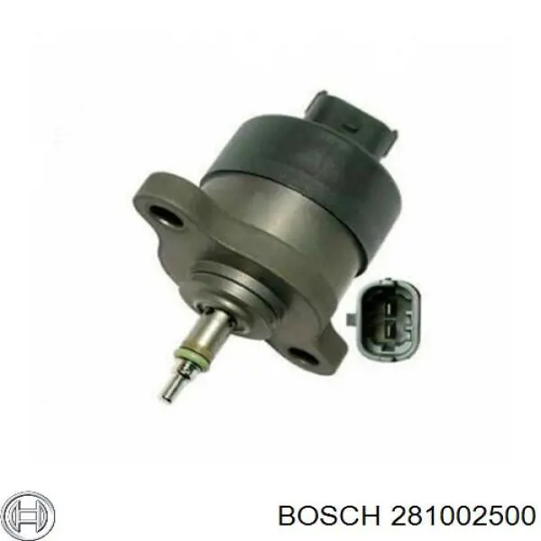 Válvula de regulação de pressão (válvula de redução da Bomba de Combustível de Pressão Alta) Common-Rail-System 281002500 Bosch