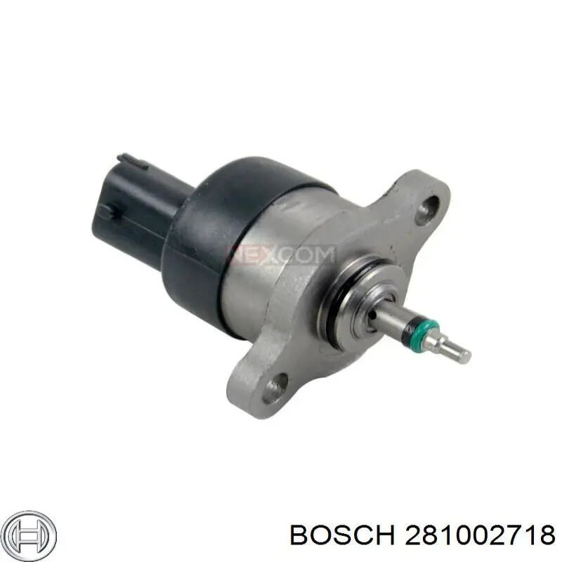 281002718 Bosch Regulador de pressão de combustível na régua de injectores