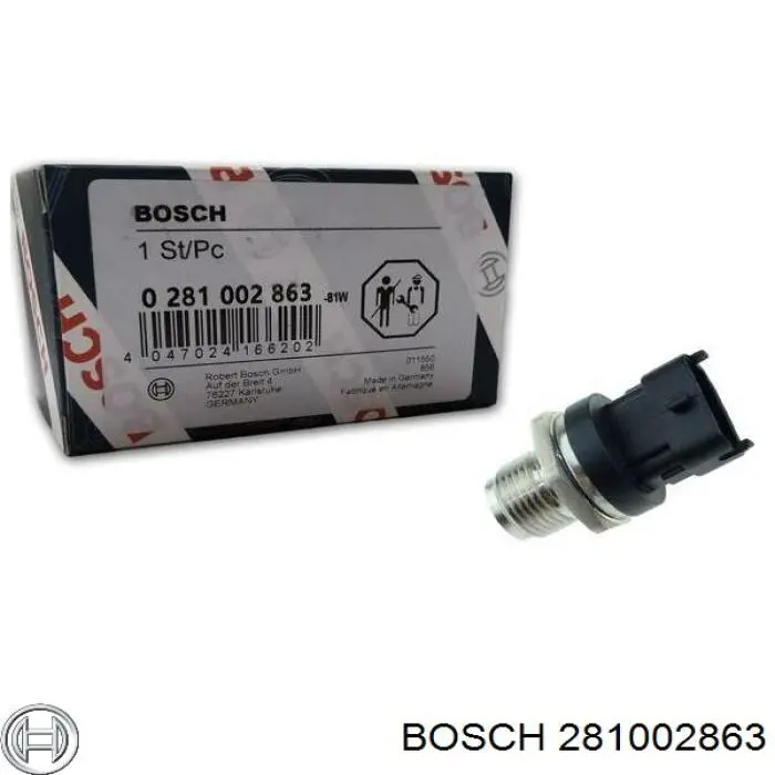 Sensor de pressão de combustível Bosch 281002863 preço, a partir de 72,80 USD