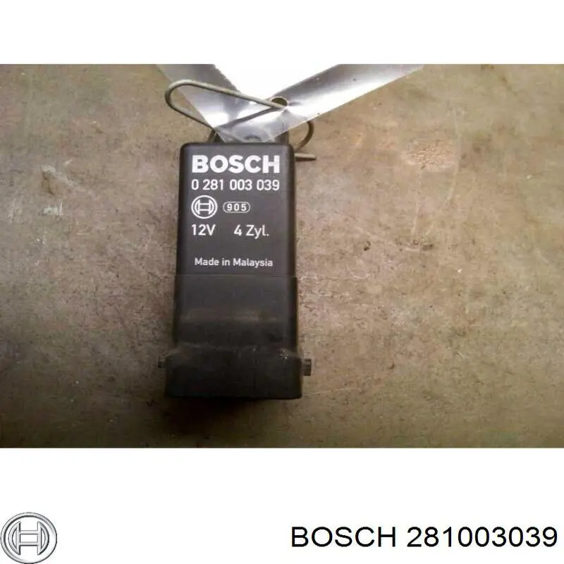 Compre 281003039 Bosch Relê das velas de incandescência