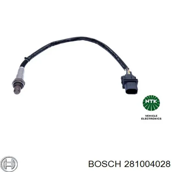 281004028 Bosch Sonda lambda, sensor de oxigênio depois de catalisador