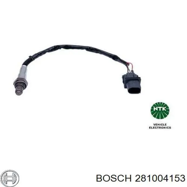 281004153 Bosch Sonda lambda, sensor de oxigênio até o catalisador