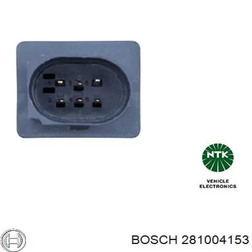 Sonda lambda, sensor de oxigênio até o catalisador Bosch 281004153 preço, a partir de 138,42 USD