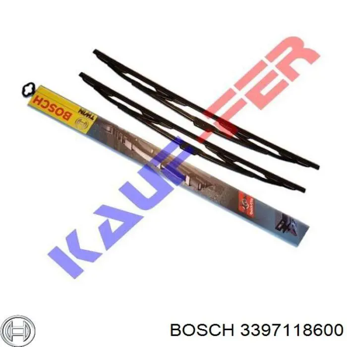 M38 Magneti Marelli Limpa-pára-brisas do pára-brisas, kit de 2 un.
