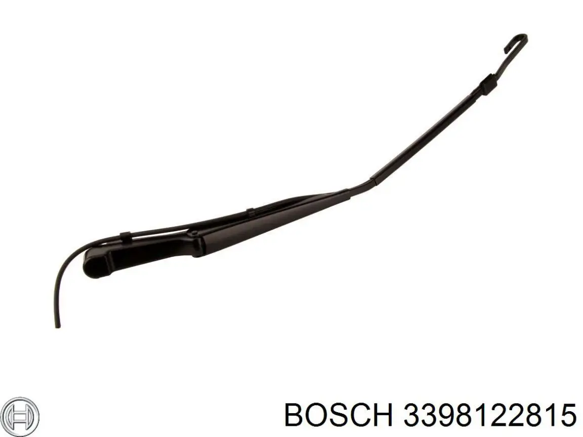 3398122815 Bosch Braço de limpa-pára-brisas do pára-brisas