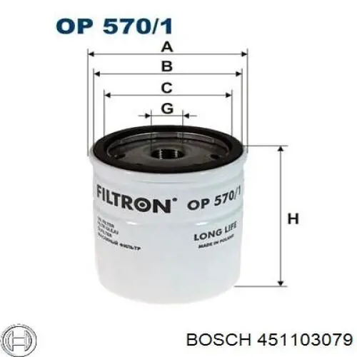 Caixa do filtro de óleo Bosch 451103079 preço, a partir de 2,98 USD
