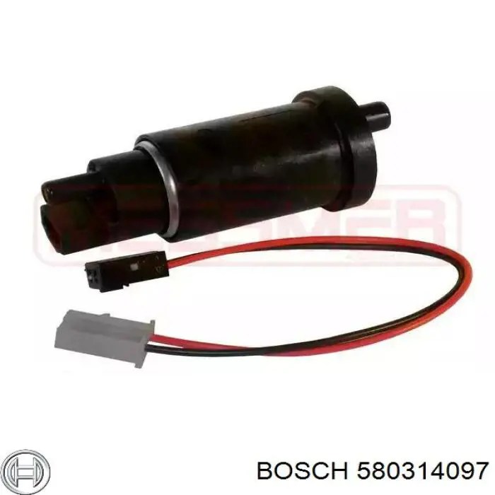 Compre 580314097 Bosch Bomba de combustível elétrica submersível