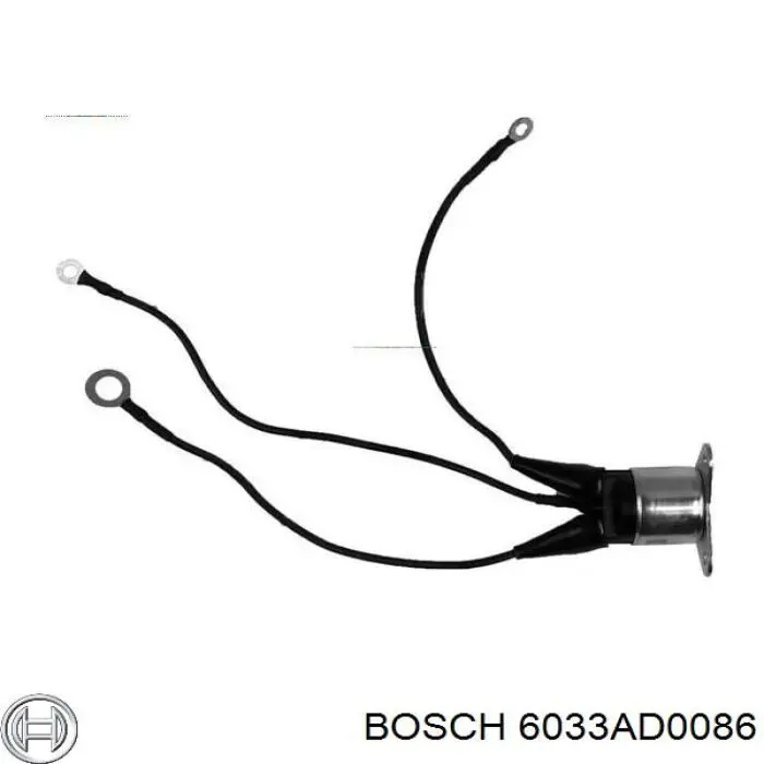 Compre 6033AD0086 Bosch Relê retrator do motor de arranco