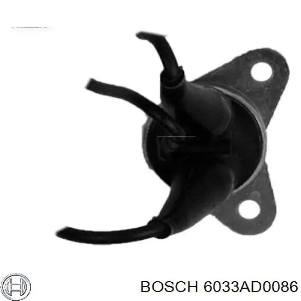 6033AD0086 Bosch Relê retrator do motor de arranco